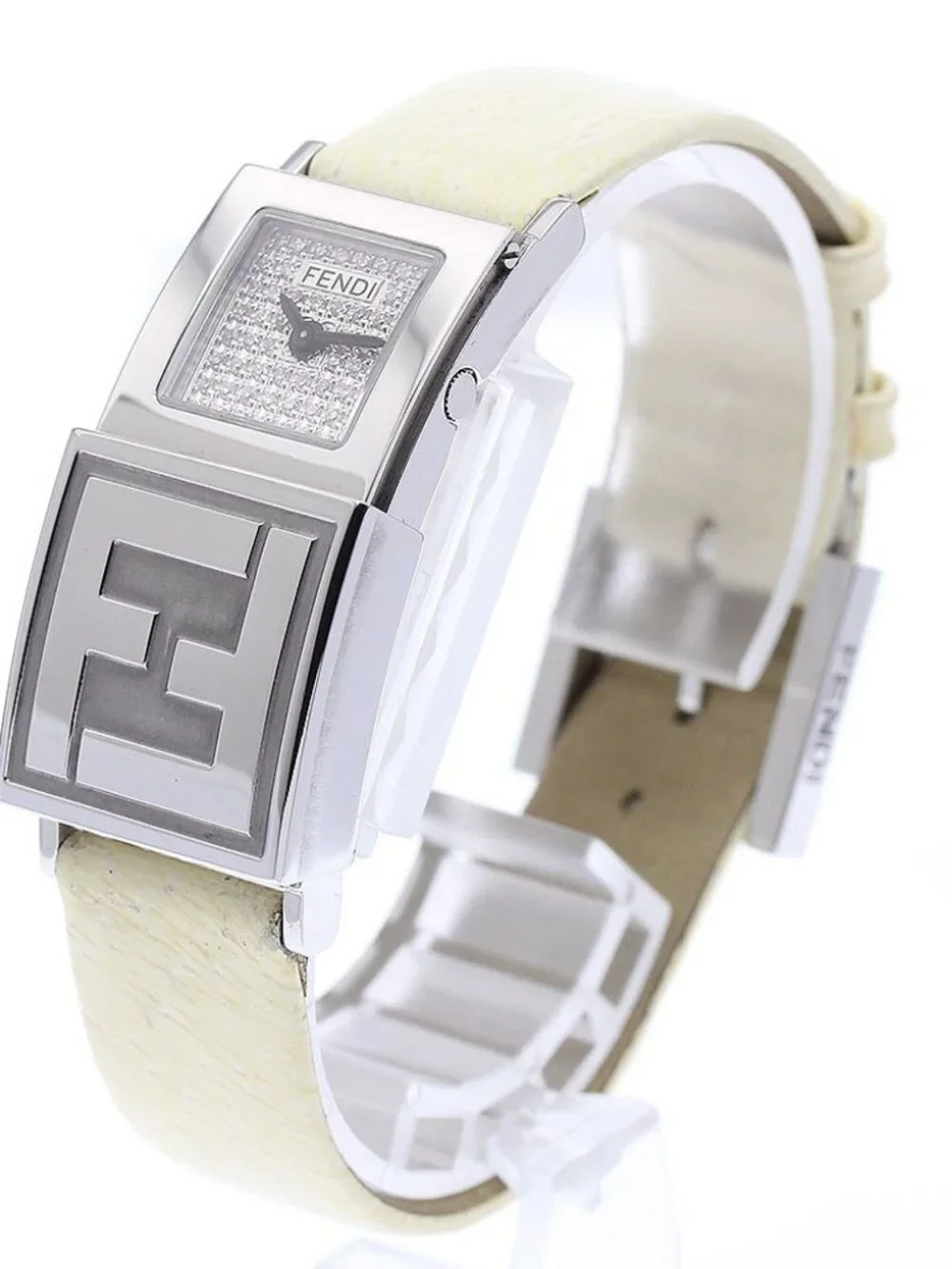 FENDI Secret 2 time zone 5500L white Dial Quartz Ladies Watch_971494